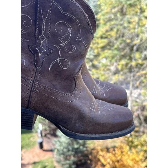 Justin Gypsy Western Boot Tan Womens 6 B Style L9510 Cowgirl Country Light Brown - Picture 13 of 16